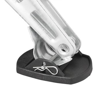 Stabilisatievoeten met metalen pen - set van 4 stuks