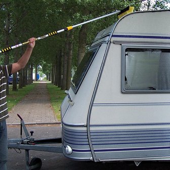 Wasborstel Professional telescopische steel 2 meter