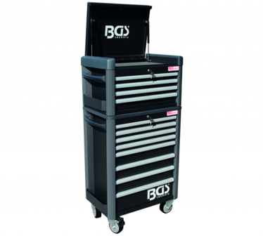 Bgs Technic Workshop Trolley Pro Standard Max met 263 delig gereedschappen