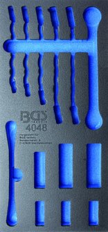 Bgs Technic Gereedschapsbakje 1/3, leeg voor artikel BGS 4048
