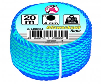 Bgs Technic All-Purpose Rope, 20 m