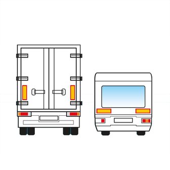 Markeringsbord aluminium &quot;ECE 70&quot;