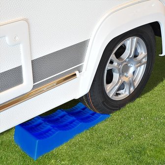 Oprijblok blauw - set van 2 stuks