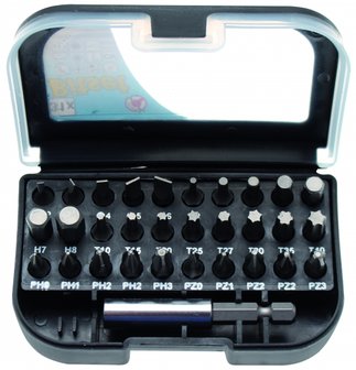 31-delige bit set, 1/4