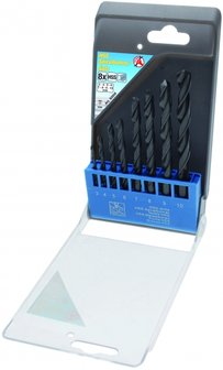 8-delige HSS Drill Set, 3-10 mm