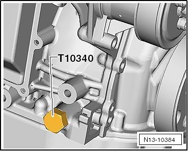 Krukas vergrendelgereedschap voor VAG FSI / TFSI voor BGS 62625