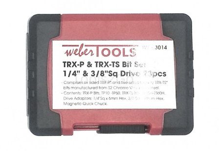 Bit set Torx Plus TRX-P &amp; TRX-TS
