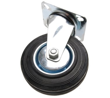 100 mm Caster Wheel, met Base