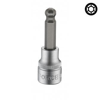 Kogelinbus bit doppen 3/8 (62mmL) 3mm