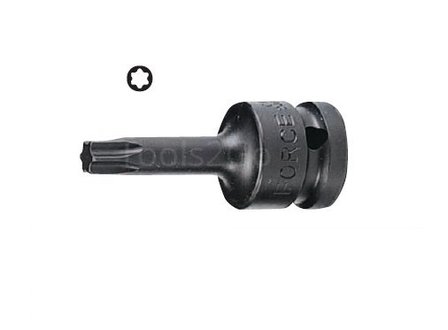 Kracht bit doppen Torx 3/8 (uit een stuk) T25