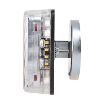 Aanhangerverlichtingsset LED 4F met magneten 7,5+2,5M kabel 13P.