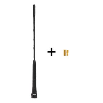 Auto antenne 23cm incl. M5 &amp; M6 adapters