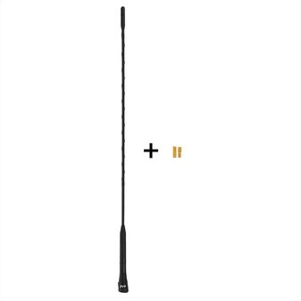 Auto antenne 40cm incl. M5 &amp; M6 adapters