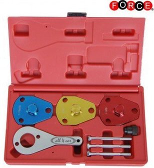 Engine timing tool set for FIAT