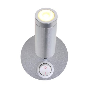 Opbouwspot 1-led zwenkbaar 12V 120lm  dia 65x65-130mm