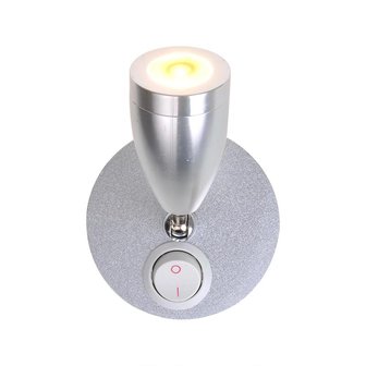 Opbouwspot 1-led zwenkbaar 12V 160lm  dia 65x70-110mm