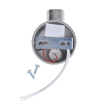Opbouwspot 1-led zwenkbaar 12V 160lm  dia 65x70-110mm