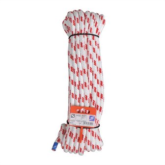 Yachtschot touw, Novoleen, 10mm, 15m, 700 daN, wit