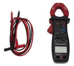 Digitale multimeter met amperetang