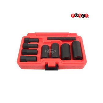 Wheel lock removal impact socket set 9pc