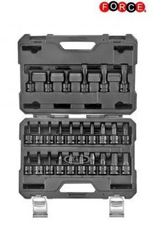 1/2 Krachtdoppenset Inbus - Torx - Spline 26-delig