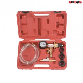 Cooling system vacuum purge &amp; refill kit