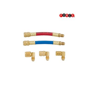 Auto A/C swivel adaptor kit 5 delig