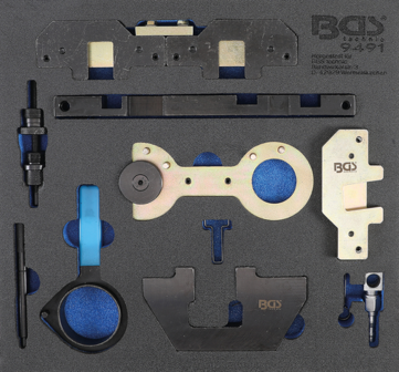 Bgs Technic Gereedschapmodule 2/3: motorafstelset voor BMW M40, M44, M50, M52, M54, M56