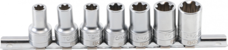 Bgs Technic Dopsleutelset T-profiel Plus (voor Torx Plus) 10 mm (3/8) 10EP - 20EP 7-delig