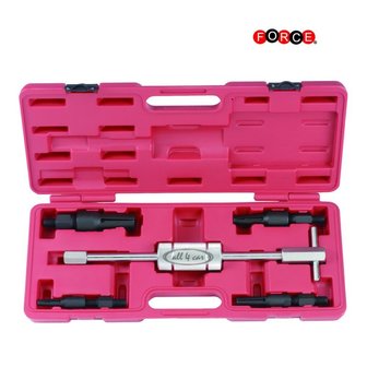 Blind hole bearing puller set