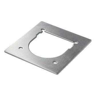 Montageplaat voor sjoroog enkel 142x132mm x2 stuks