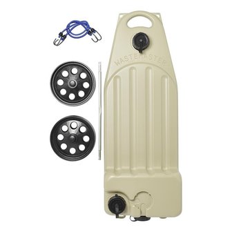 Wastemaster vuilwatertank 38L beige