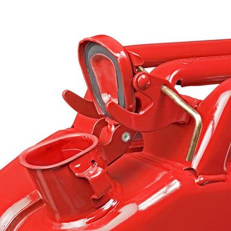 Jerrycan 20L metaal rood UN- T&uuml;V/GS-gekeurd