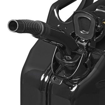 Schenktuit metaal zwart flexibel geschikt voor benzine diesel (art. 530080 - 530081 - 530109)