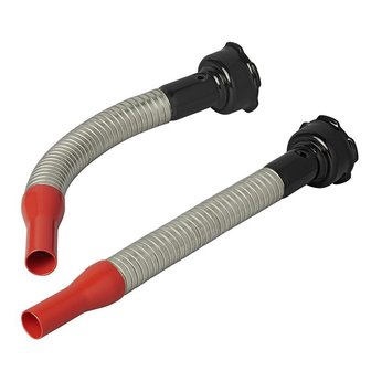 Schenktuit metaal flexibel geschikt voor benzine 20 mm (art. 530090 - 530091 - 530092)