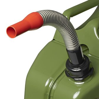 Schenktuit metaal flexibel geschikt voor benzine 20 mm (art. 530090 - 530091 - 530092)
