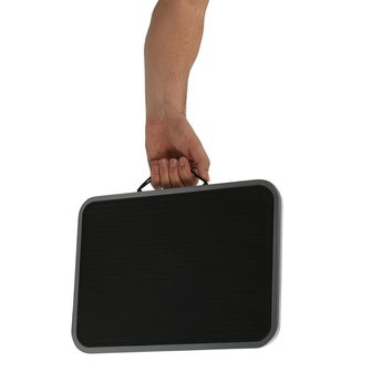 Opstapje 1 trede inklapbaar voor caravan/camper