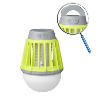 Camping- Insectenlamp 2 in 1 oplaadbaar 8,8 x 12,5 cm