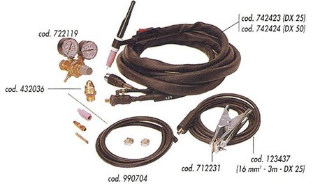 Tig lasset technica ST9V -3,30kg