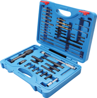 Bgs Technic Bougiegereedschap- en schroefdraad-reparatieset | M8, M10 | 41-dlg