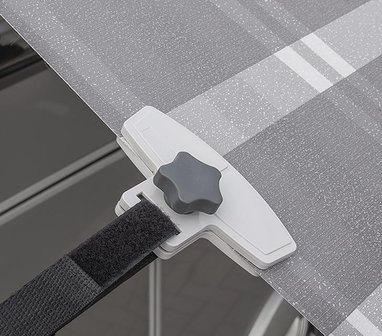 Luifel bevestigingsclips anti-flapperen - set van 2 stuks