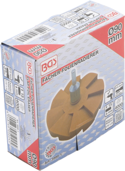 Bgs Technic Caramel pad, stickerverwijderaar zigzag diameter 90 mm