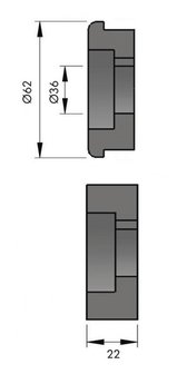 Manueel voortoestel 1,2x140mm