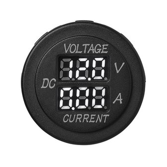 Volt-amp&egrave;remeter digitaal 6-30V / 0-10A