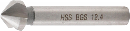 Bgs Technic Verzinkboor HSS DIN 335 Vorm C diameter 12,4 mm