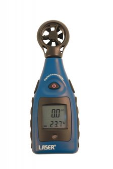Anemometer en temperatuurmeter