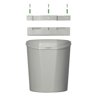 Afvalbak met deksel 6L voor caravan/camper