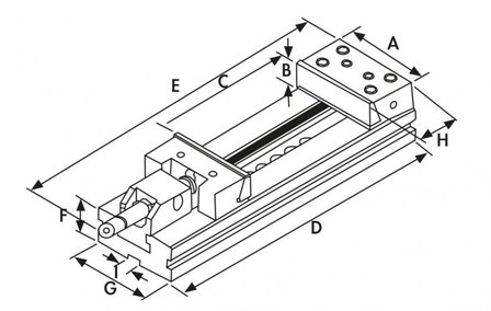 Modulaire hydraulische machineklem