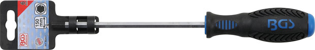 Screwdriver internal Hexagon 6 mm Blade Length 150 mm