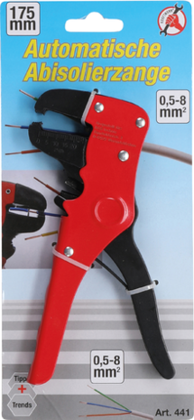 Automatische wire stripper, 0,5-8 mm2